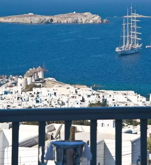اتاق استاندارد با چشم‌انداز دریا, Hermes Mykonos