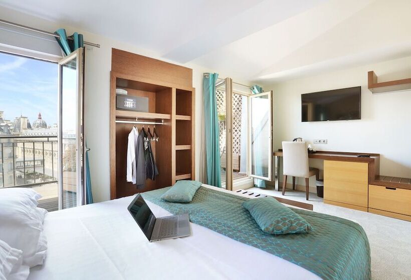 اتاق سوپریور با بالکن, Le Grand Hôtel De Normandie