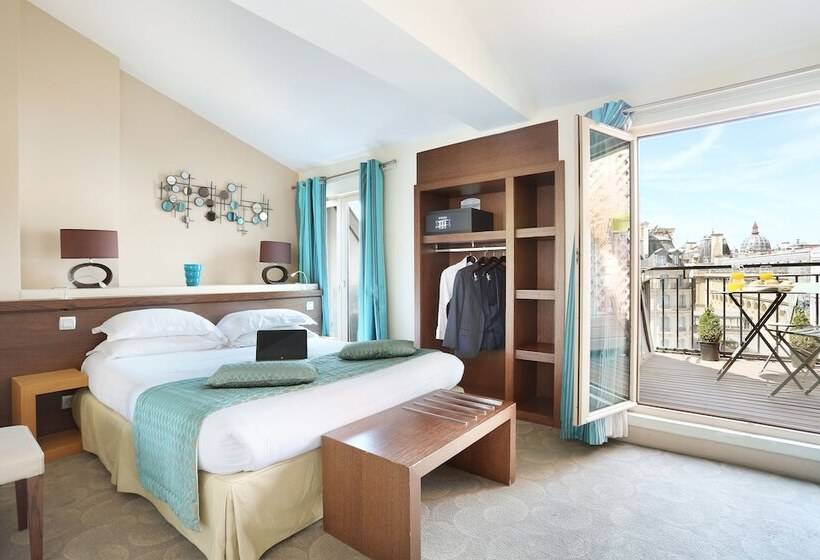 اتاق سوپریور با بالکن, Le Grand Hôtel De Normandie