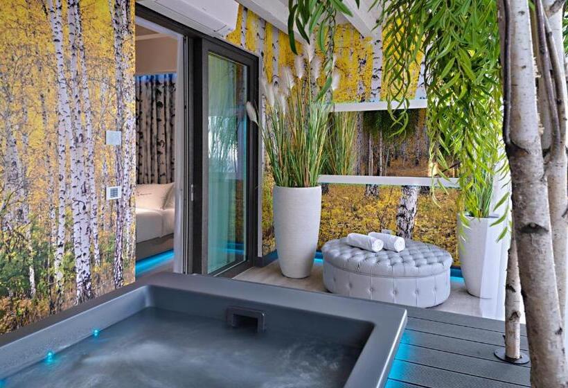 סוויטה עם ג'קוזי, Locanda Al Piave S