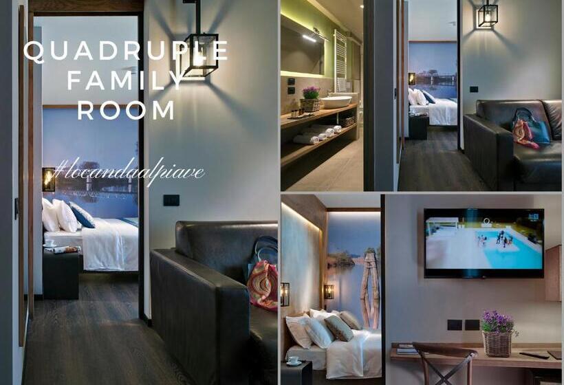 סוויטת ג'וניור משפחתית, Locanda Al Piave S