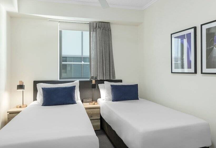 침실 2개 아파트, Oaks Brisbane On Margaret Suites