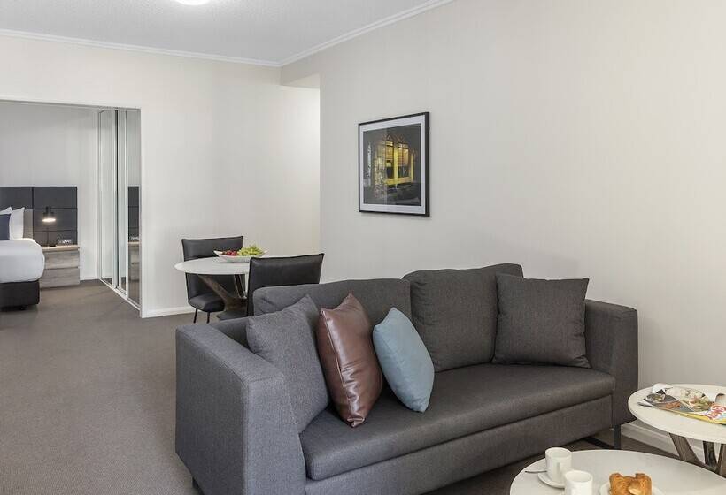 דירת אקזקיוטיב, חדר שינה 1, Oaks Brisbane On Margaret Suites