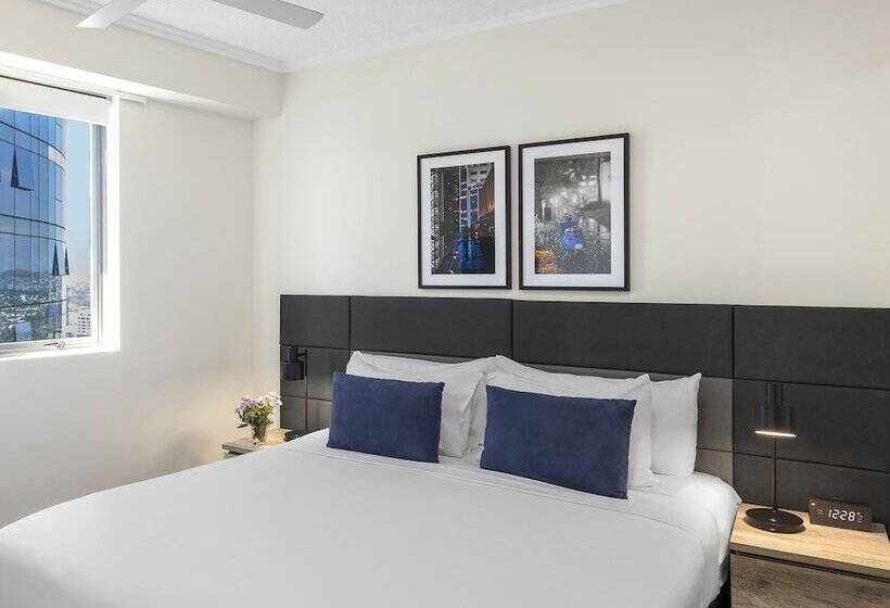דירת אקזקיוטיב, חדר שינה 1, Oaks Brisbane On Margaret Suites