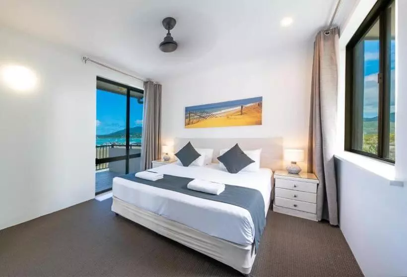 オーシャンビューのスーペリアー１ベッドルームアパートメント, Ocean Views At Whitsunday Terraces Resort