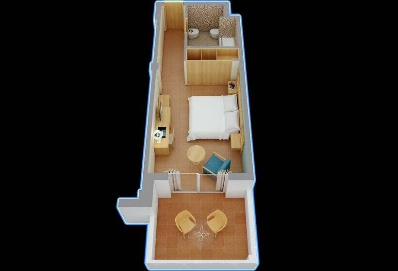 غرفة قياسية, Elba Carlota Beach & Golf Resort