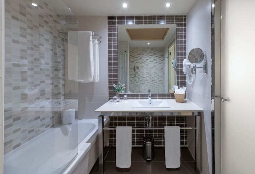 غرفة قياسية إطلالة جانبية علي البحر, Elba Carlota Beach & Golf Resort