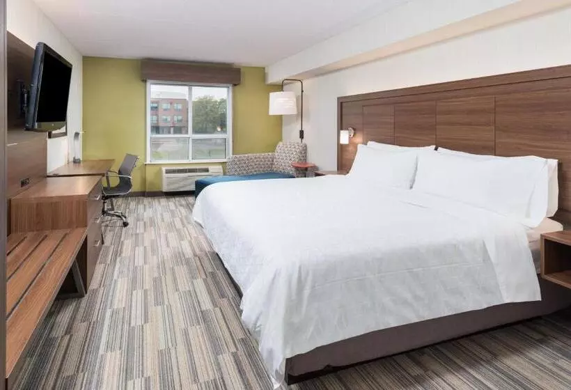 キングサイズベッドのスタンダードルーム, Holiday Inn Express Hotel & Suites Milton, An Ihg