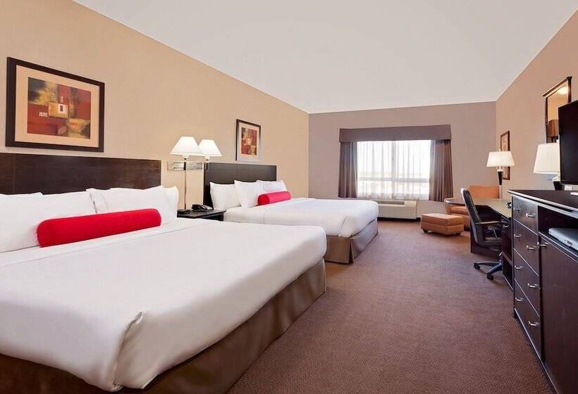 Номер Стандарт 2 Двуспальные Кровати, Ramada By Wyndham Stettler