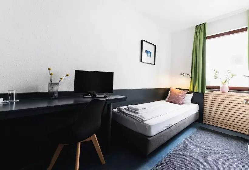 スタンダードシングルルーム, City Hotel Fellbach 24h Check In