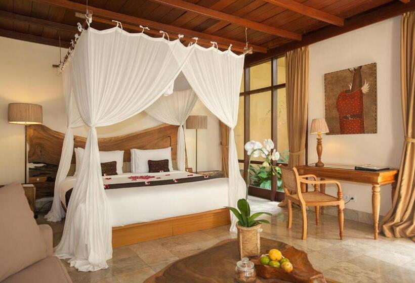 فيلا غرفة نوم واحدة مزودة بحديقة, Komaneka At Tanggayuda Ubud