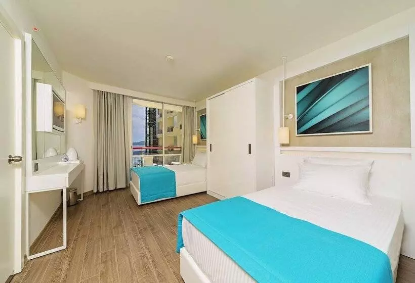 サイドオーシャンビュースタンダードルーム, Poseidon Hotel Adult Only
