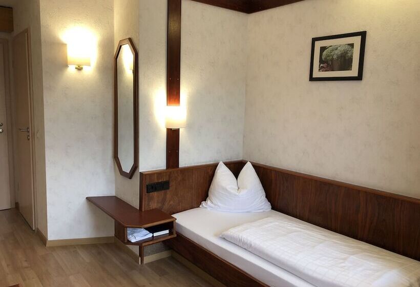 חדר אקונומי יחיד, Restaurant Und Gästehaus Löwen