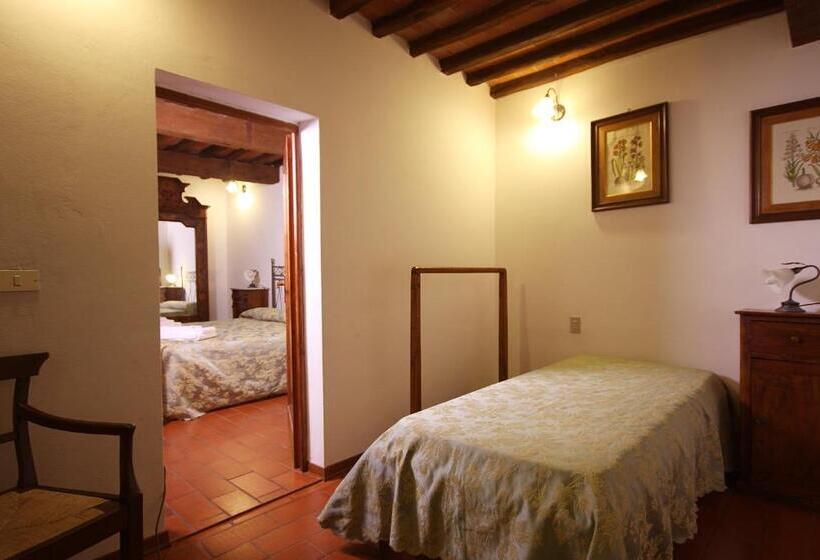 غرفة قياسية ثلاثية, Tenuta Il Burchio