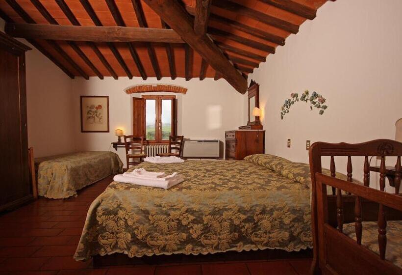 غرفة قياسية رباعية, Tenuta Il Burchio