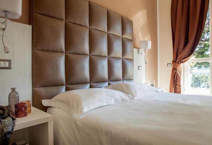 غرفة ديلوكس مطلّة علي البحر, Villa Sylva & Spa