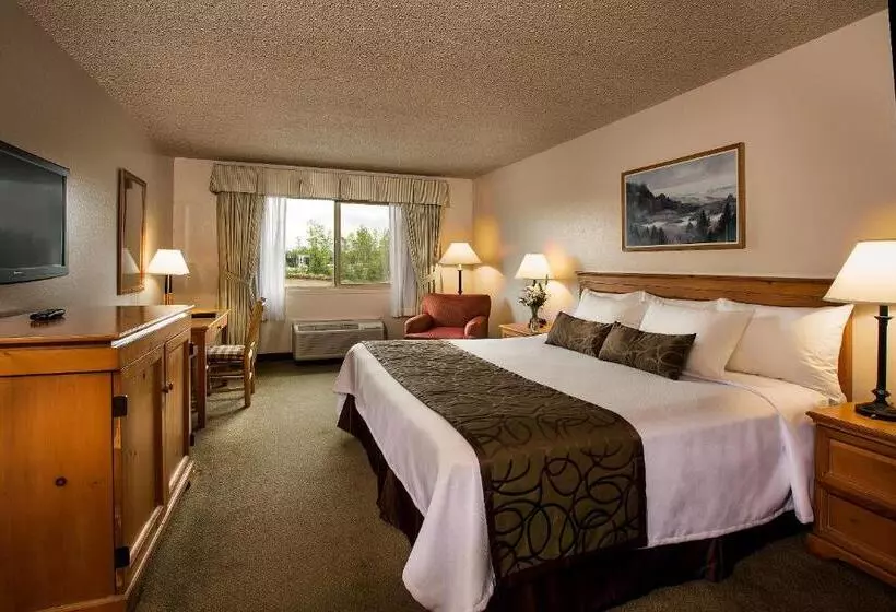 キングサイズベッドのデラックスルーム, Coast Inn At Lake Hood