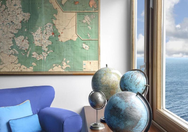 חדר דלוקס נוף לים, Maison La Minervetta