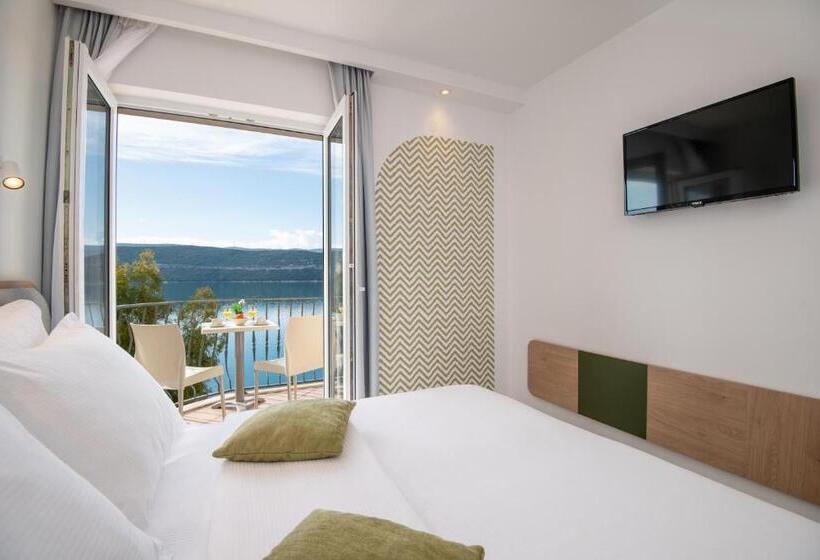 اتاق استاندارد با بالکن و چشمانداز دریا, Villa Nova