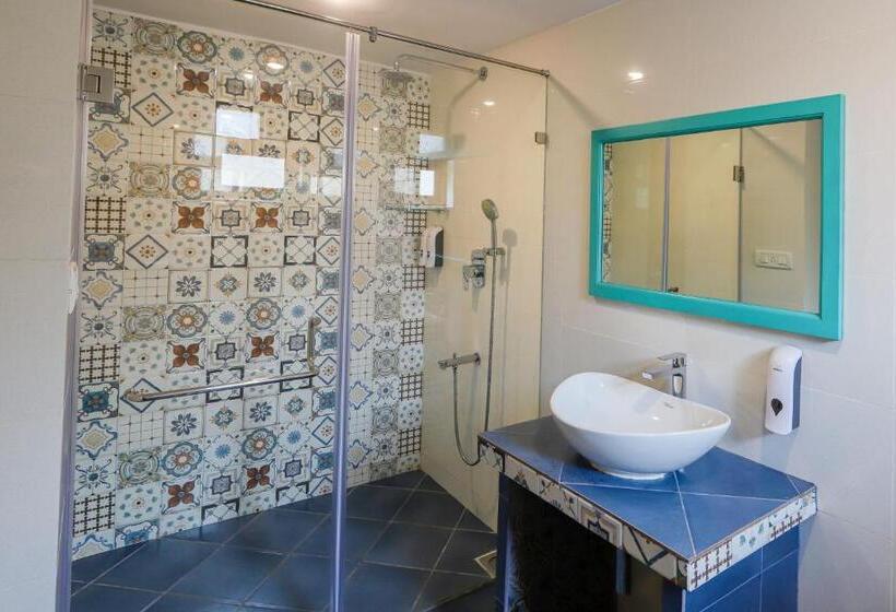 ３ベッドルームのプレミアムビラ, Aguada Anchorage   The Villa Resort, Candolim