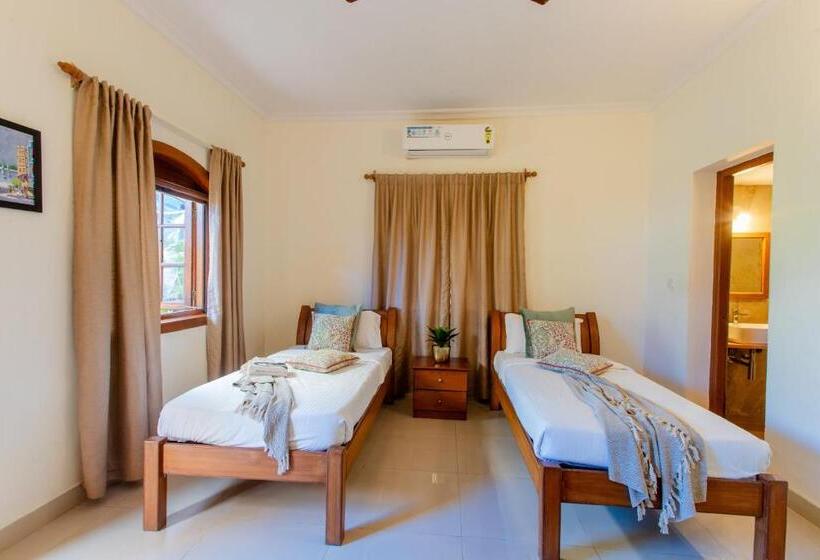 ３ベッドルームのプレミアムビラ, Aguada Anchorage   The Villa Resort, Candolim