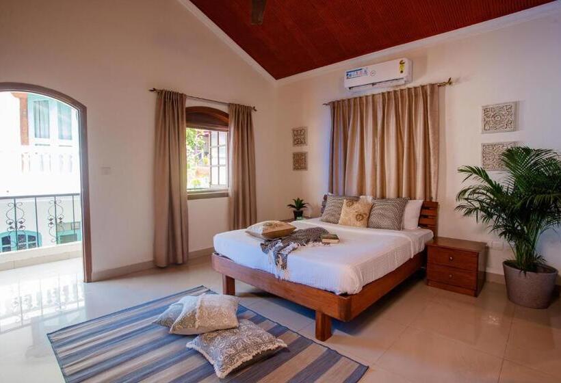 ３ベッドルームのプレミアムビラ, Aguada Anchorage   The Villa Resort, Candolim