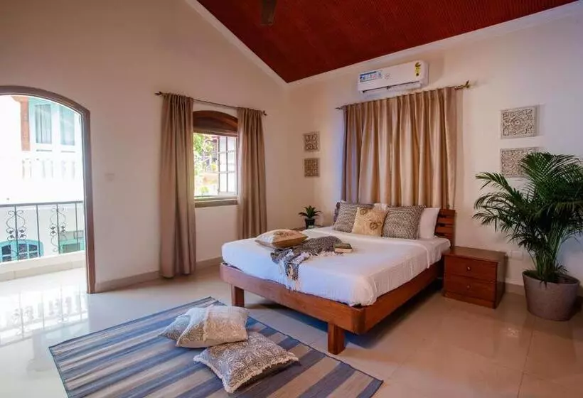 ３ベッドルームのプレミアムビラ, Aguada Anchorage   The Villa Resort, Candolim