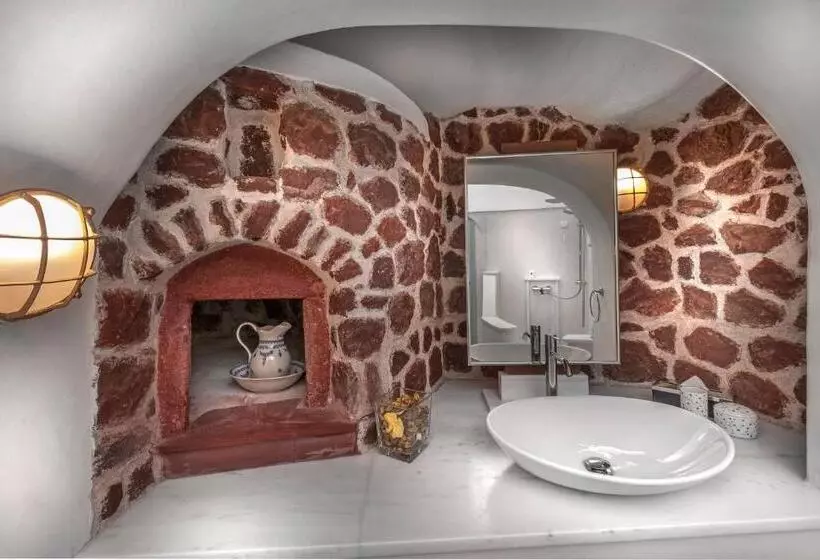 Villa 1 Makuuhuone, Aigialos Luxury Traditional Settlement