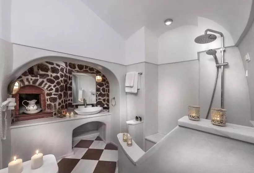 Villa 1 Makuuhuone, Aigialos Luxury Traditional Settlement