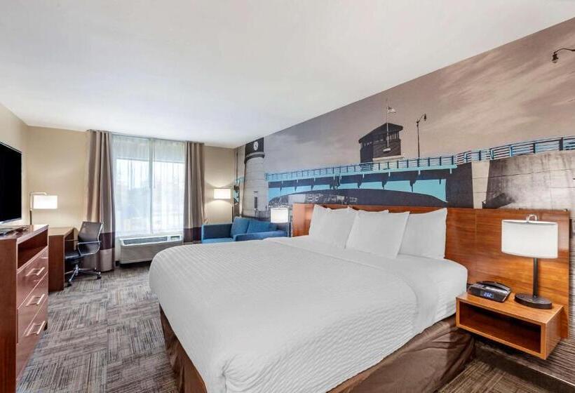 Стандартный Номер Кровать Кинг, Clarion Pointe Racine  Mount Pleasant