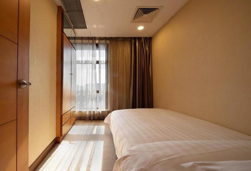 جناح ديلوكس غرفتين نوم, Dalian Asia Pacific Service Apartment