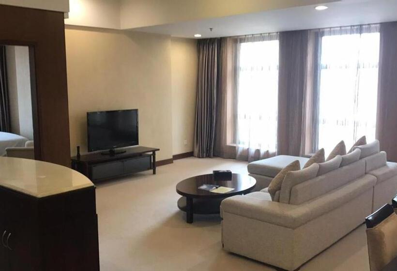 プレミアムスイート２ベッドルーム, Dalian Asia Pacific Service Apartment