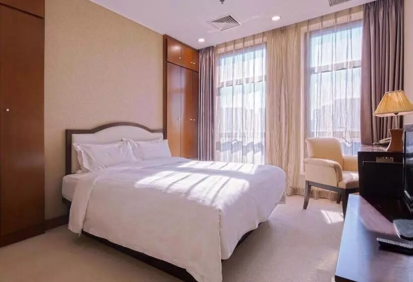 プレミアムスイート２ベッドルーム, Dalian Asia Pacific Service Apartment