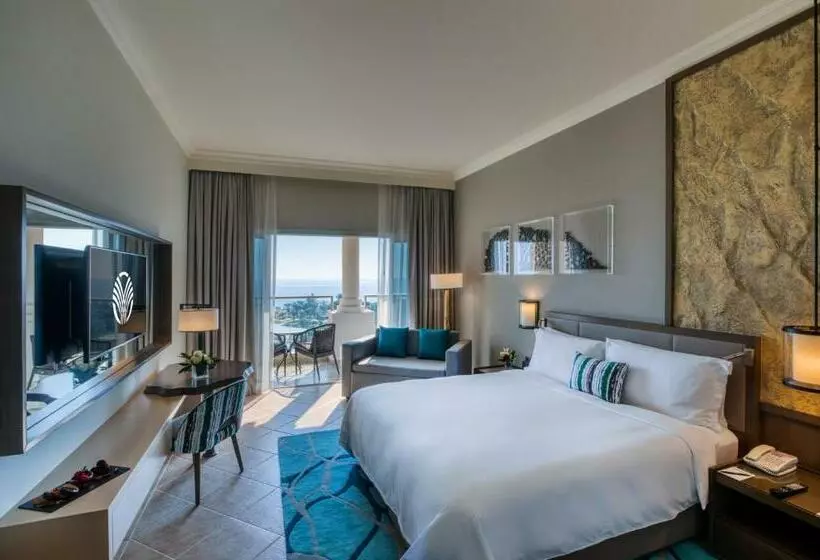 اتاق استاندارد با تخت بزرگ, Fujairah Rotana Resort & Spa   Al Aqah Beach