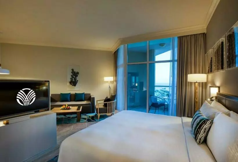 اتاق استاندارد با چشم‌انداز باغ, Fujairah Rotana Resort & Spa   Al Aqah Beach