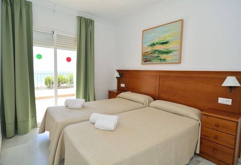 شقة غرفتين مطلة على البحر, Apartamentos Hc Burriana Playa