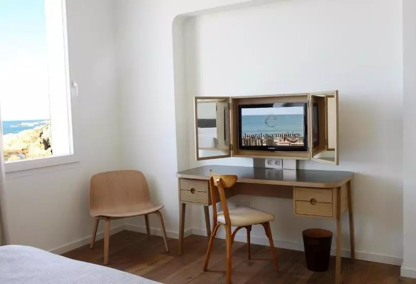 Standard-huone Merinäkymä, Hostal Empúries
