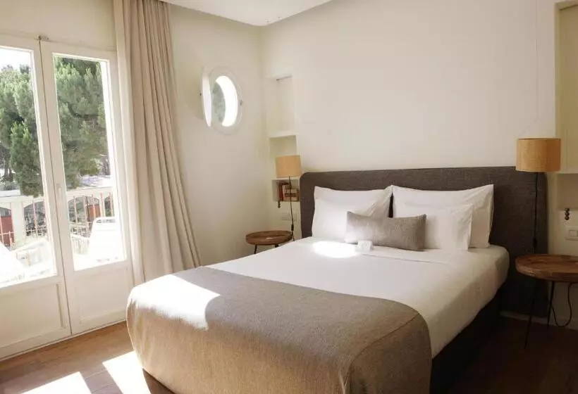 Standard-huone Puutarhanäkymä, Hostal Empúries