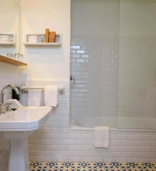 Standard-huone Merinäkymä Parveke, Hostal Empúries
