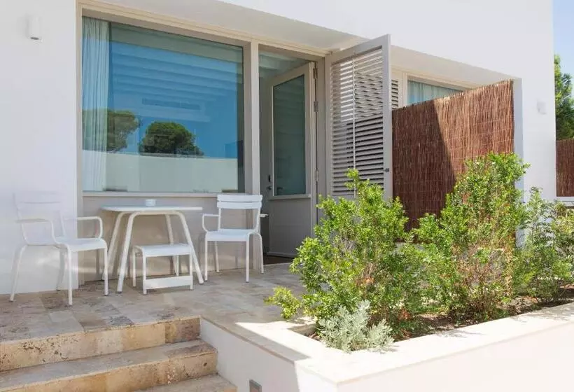 Superior-huone Puutarhanäkymä, Hostal Empúries