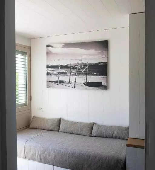 Superior-huone Merinäkymä, Hostal Empúries