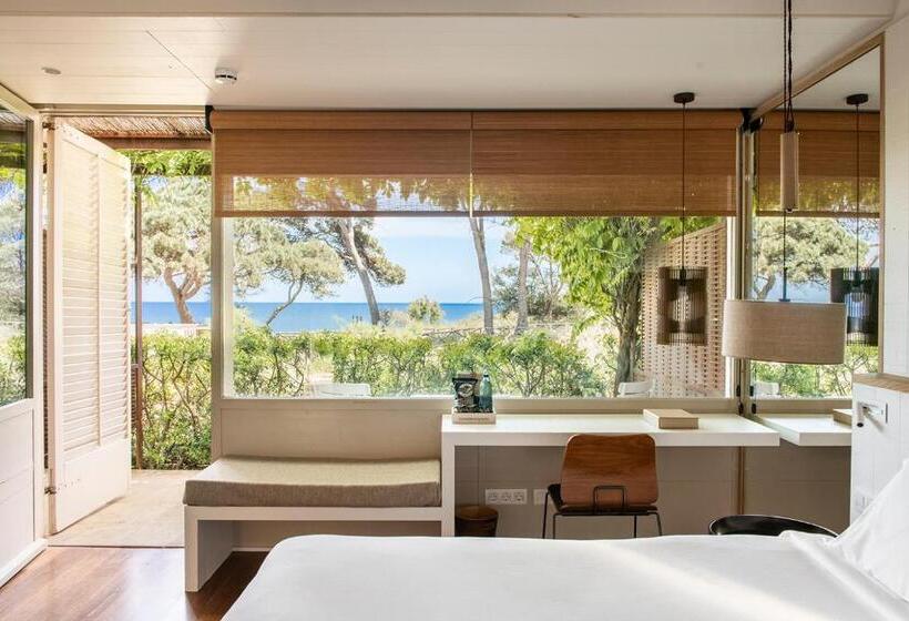 수피리어 룸 바다 전망, Hostal Empúries