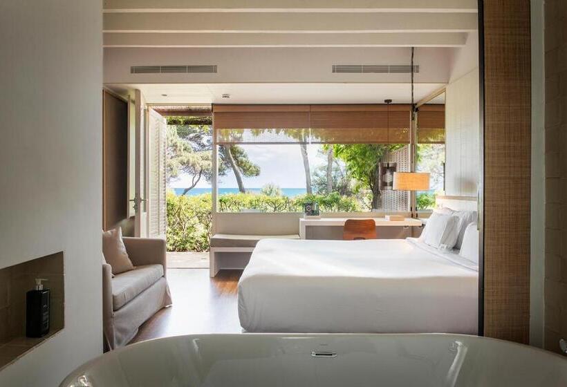 Номер Superior Вид на Море, Hostal Empúries