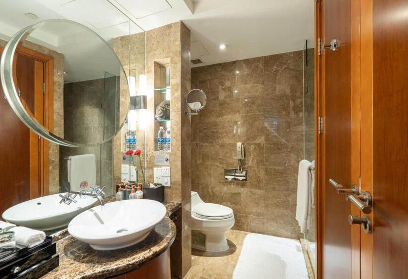 استودیوی استاندارد با تخت دوبل, Dekin Hotel Chongqing Jiefangbei