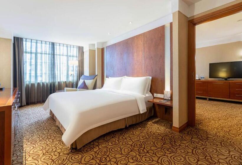 استودیوی استاندارد با تخت دوبل, Dekin Hotel Chongqing Jiefangbei