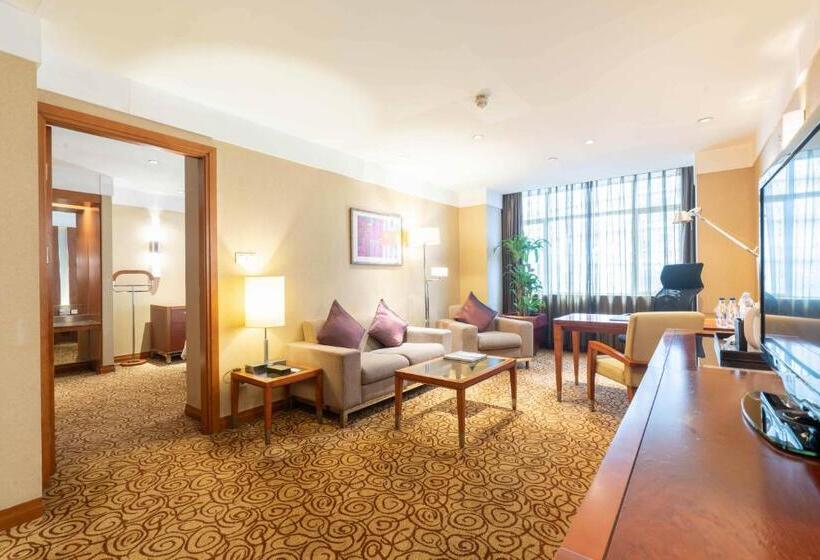 استودیوی استاندارد با تخت دوبل, Dekin Hotel Chongqing Jiefangbei