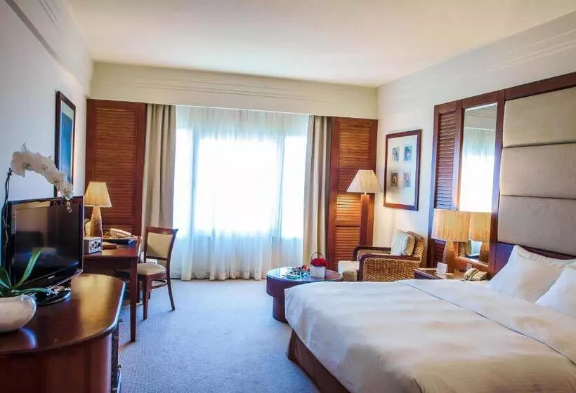 キングサイズベッドのデラックスルーム, Danat Jebel Dhanna Resort
