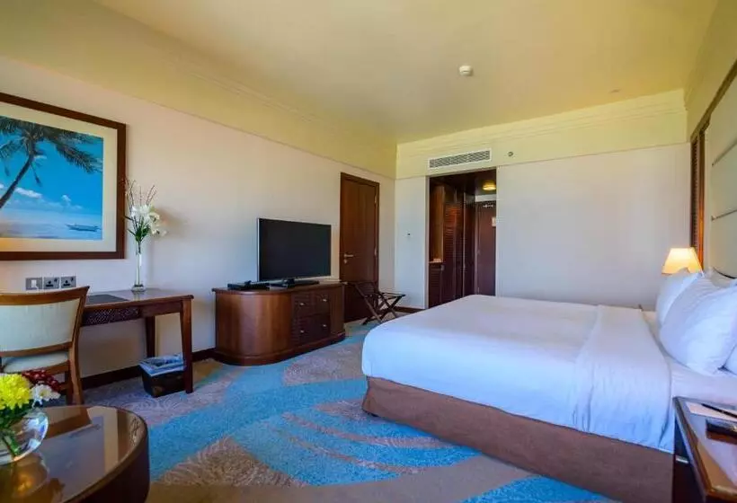 キングサイズベッドのデラックスルーム, Danat Jebel Dhanna Resort