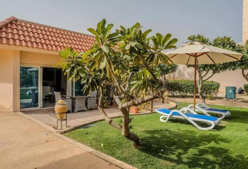 オーシャンビューの１ベッドルームビラ, Danat Jebel Dhanna Resort