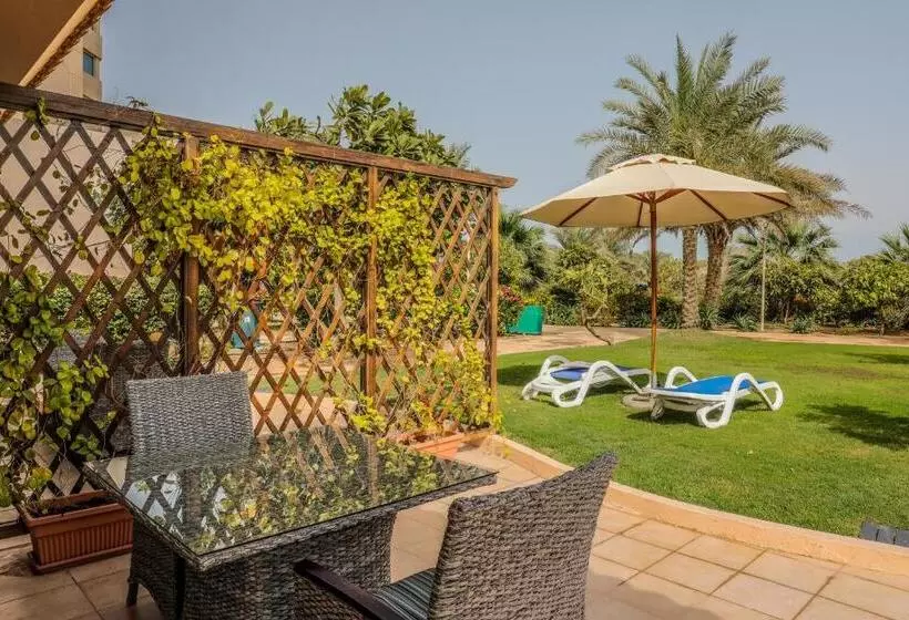オーシャンビューの１ベッドルームビラ, Danat Jebel Dhanna Resort